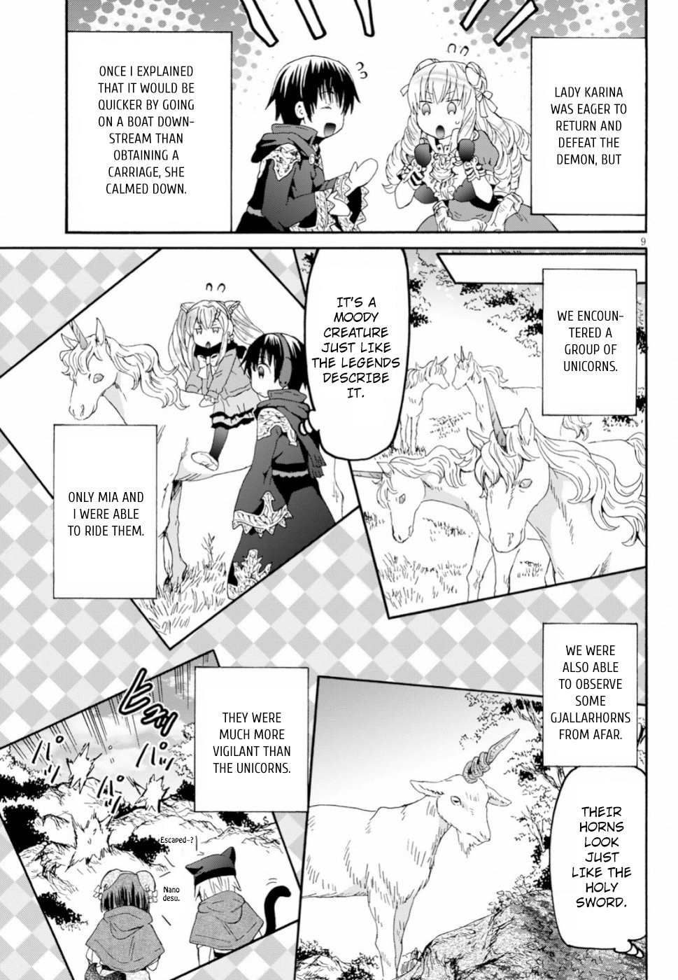 Death March kara Hajimaru Isekai Kyousoukyoku Chapter 57 - Page 9