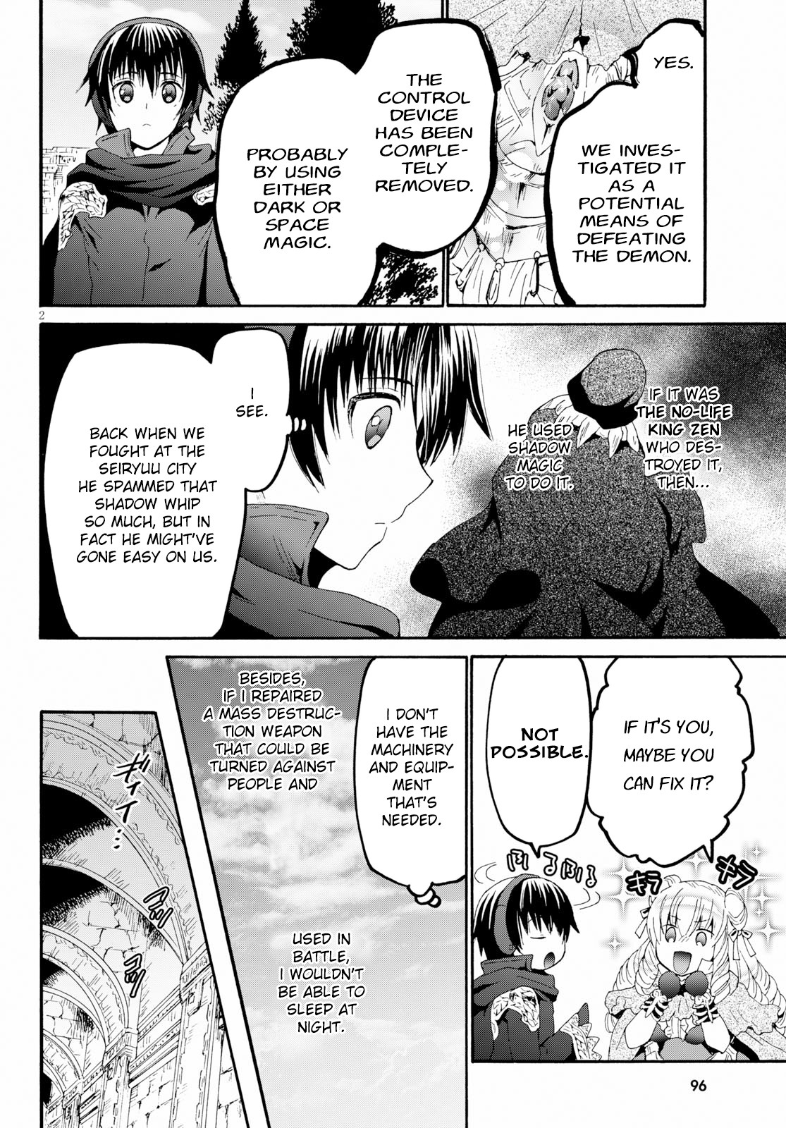 Death March kara Hajimaru Isekai Kyousoukyoku Chapter 58 - Page 2