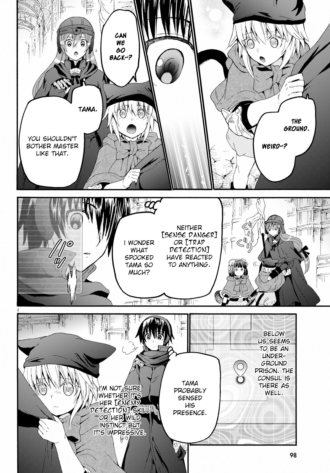 Death March kara Hajimaru Isekai Kyousoukyoku Chapter 58 - Page 4