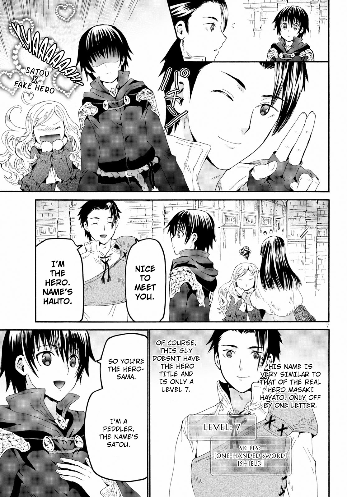 Death March kara Hajimaru Isekai Kyousoukyoku Chapter 58 - Page 7