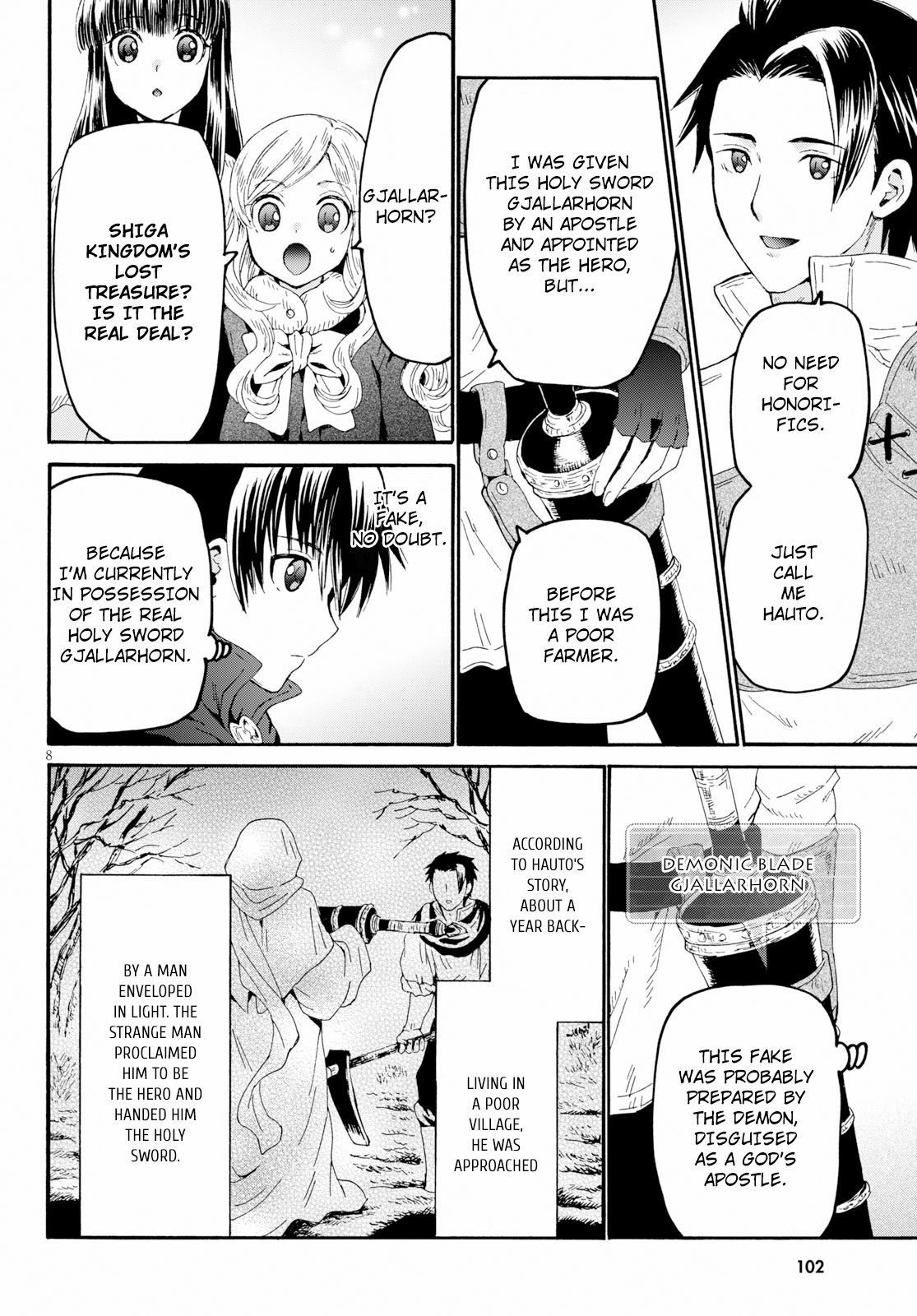Death March kara Hajimaru Isekai Kyousoukyoku Chapter 58 - Page 8