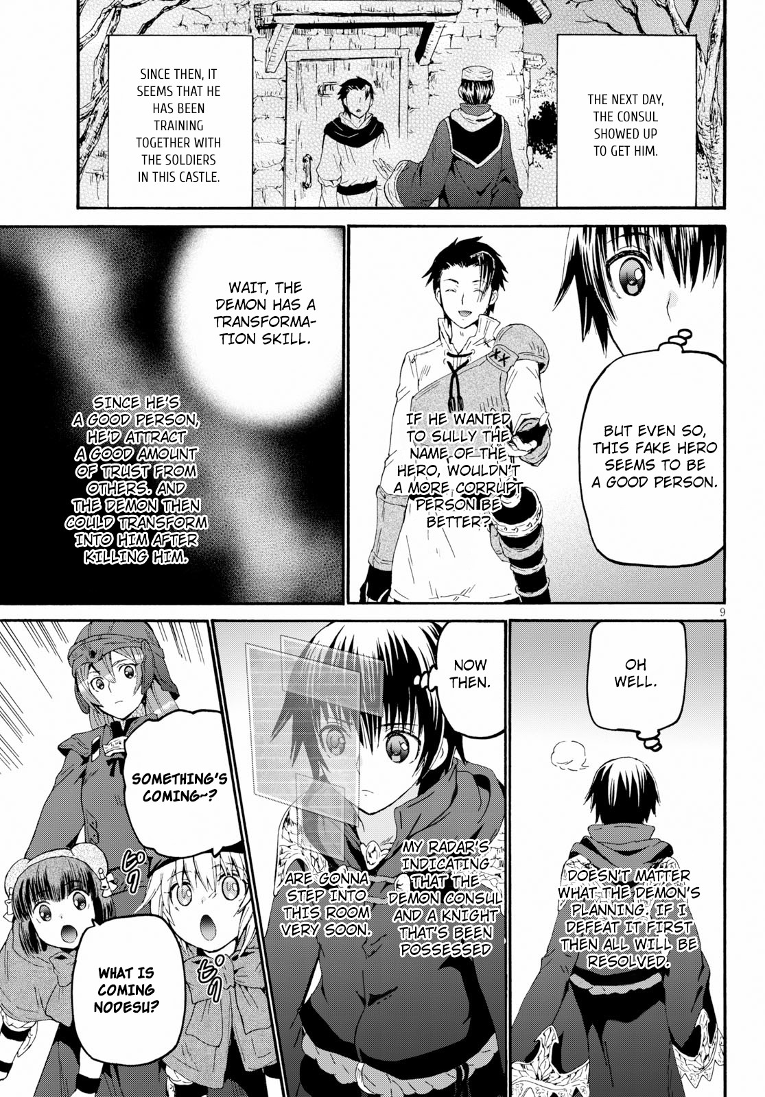 Death March kara Hajimaru Isekai Kyousoukyoku Chapter 58 - Page 9