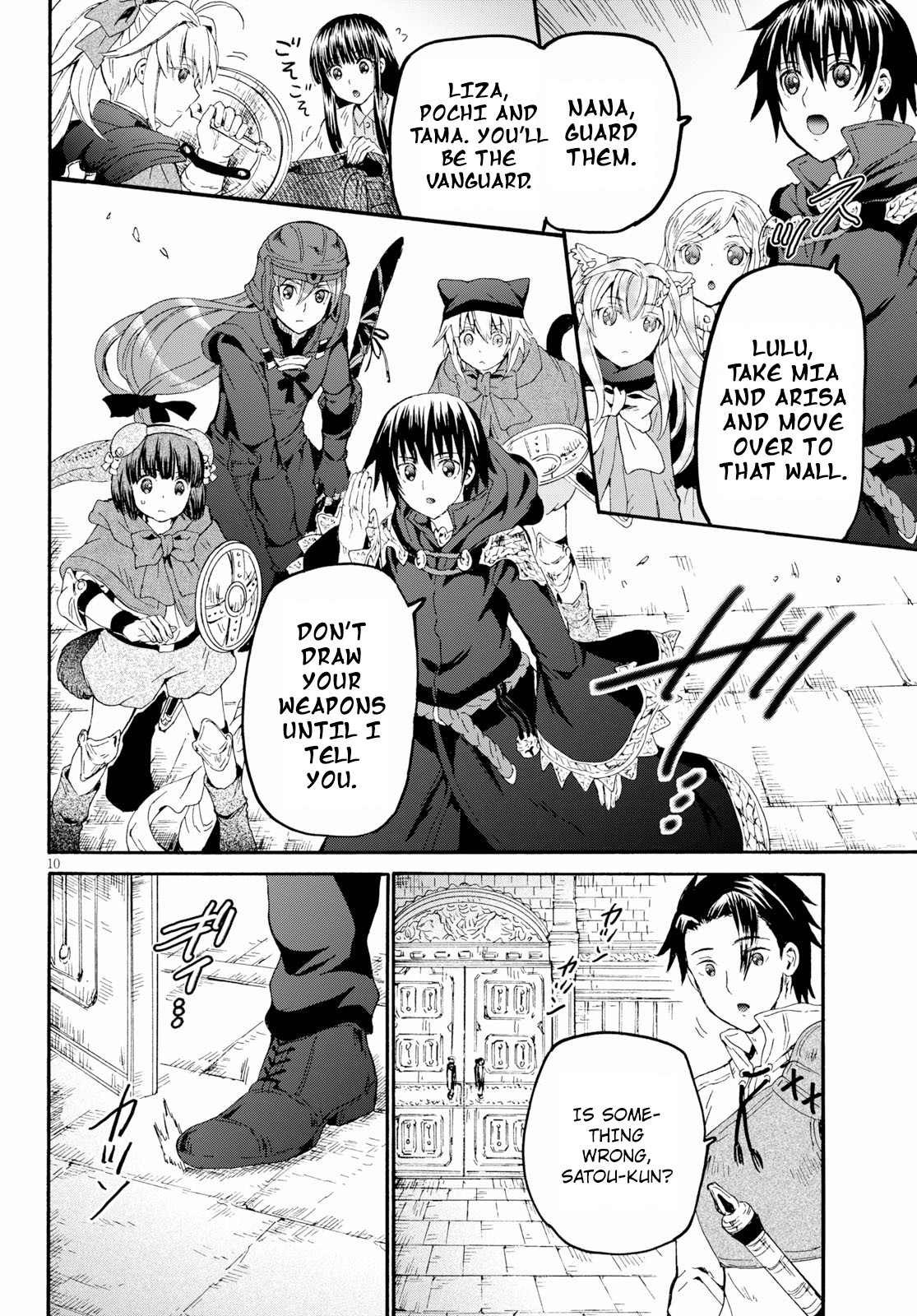 Death March kara Hajimaru Isekai Kyousoukyoku Chapter 58 - Page 10