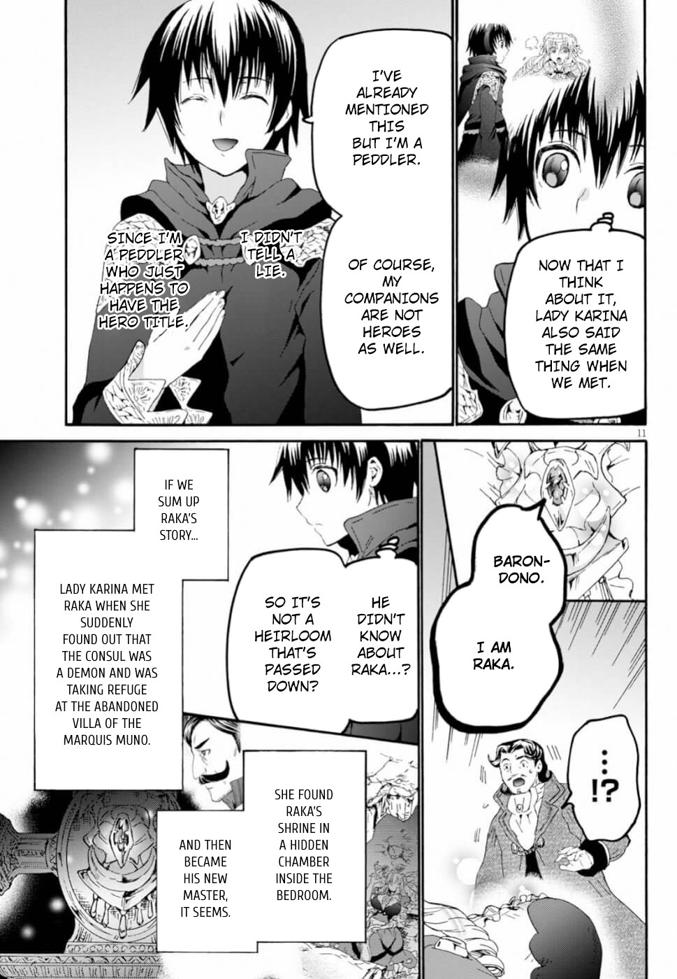 Death March kara Hajimaru Isekai Kyousoukyoku Chapter 59 - Page 11
