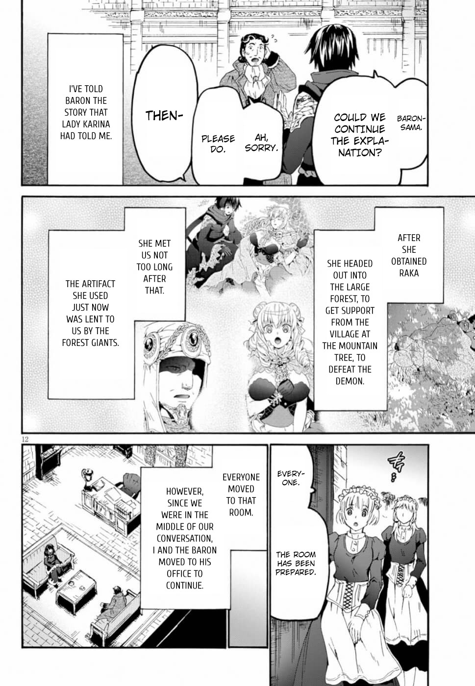 Death March kara Hajimaru Isekai Kyousoukyoku Chapter 59 - Page 12