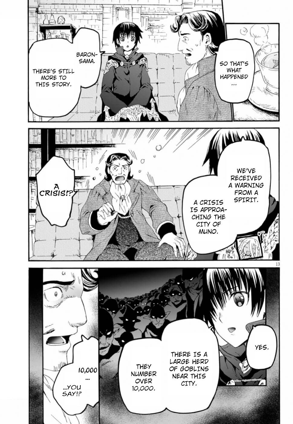 Death March kara Hajimaru Isekai Kyousoukyoku Chapter 59 - Page 13