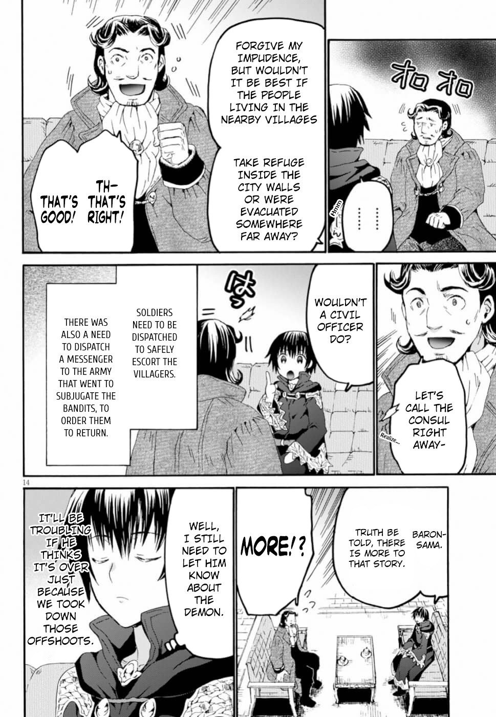 Death March kara Hajimaru Isekai Kyousoukyoku Chapter 59 - Page 14