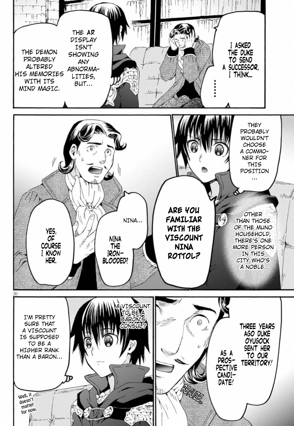 Death March kara Hajimaru Isekai Kyousoukyoku Chapter 59 - Page 20