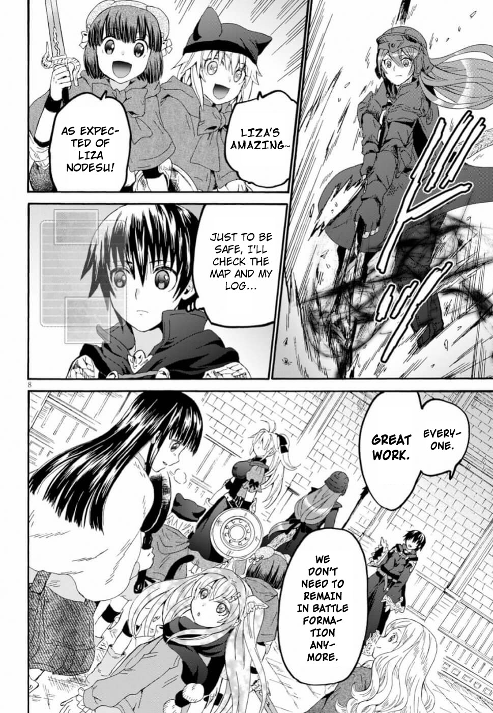 Death March kara Hajimaru Isekai Kyousoukyoku Chapter 59 - Page 8