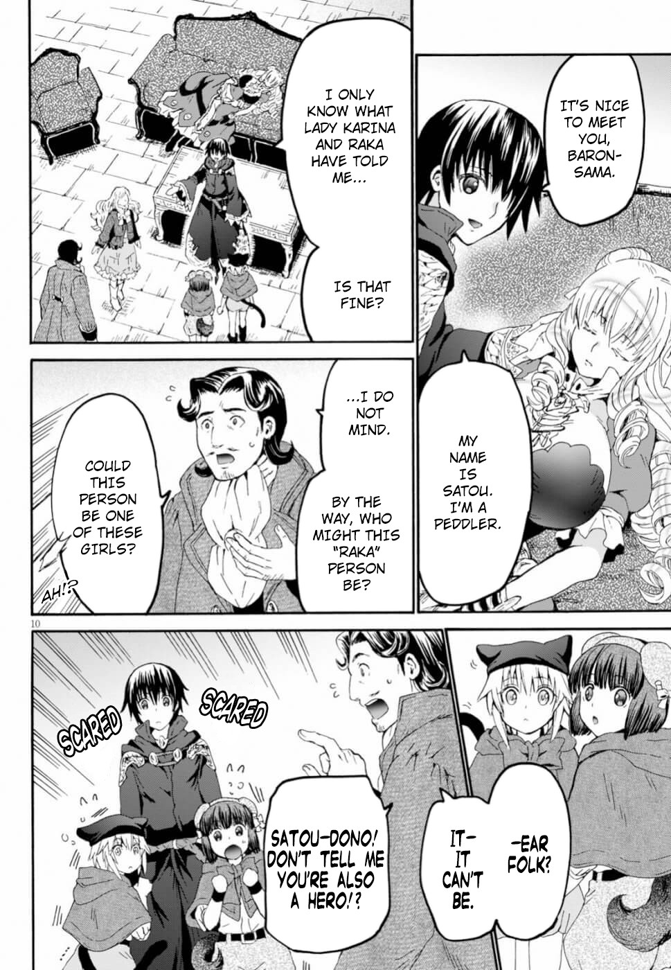 Death March kara Hajimaru Isekai Kyousoukyoku Chapter 59 - Page 10