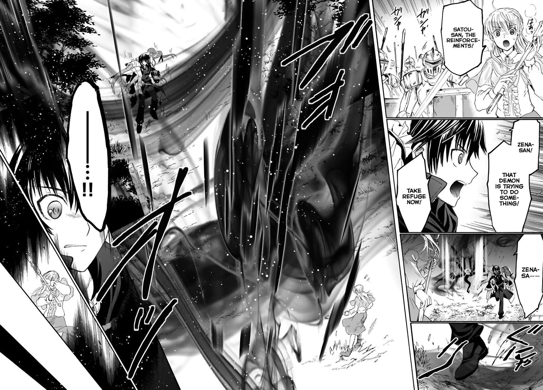 Death March kara Hajimaru Isekai Kyousoukyoku Chapter 6 - Page 31