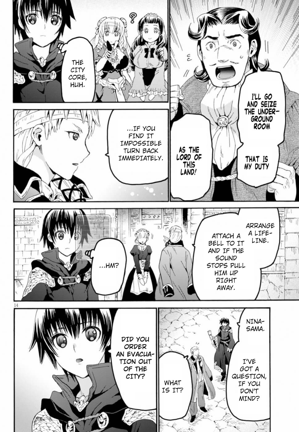 Death March kara Hajimaru Isekai Kyousoukyoku Chapter 60 - Page 12