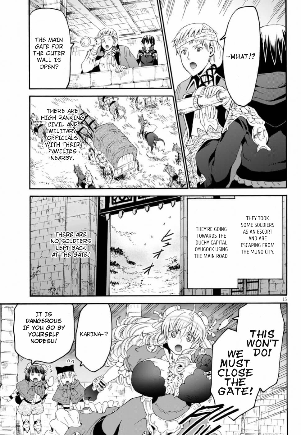 Death March kara Hajimaru Isekai Kyousoukyoku Chapter 60 - Page 13