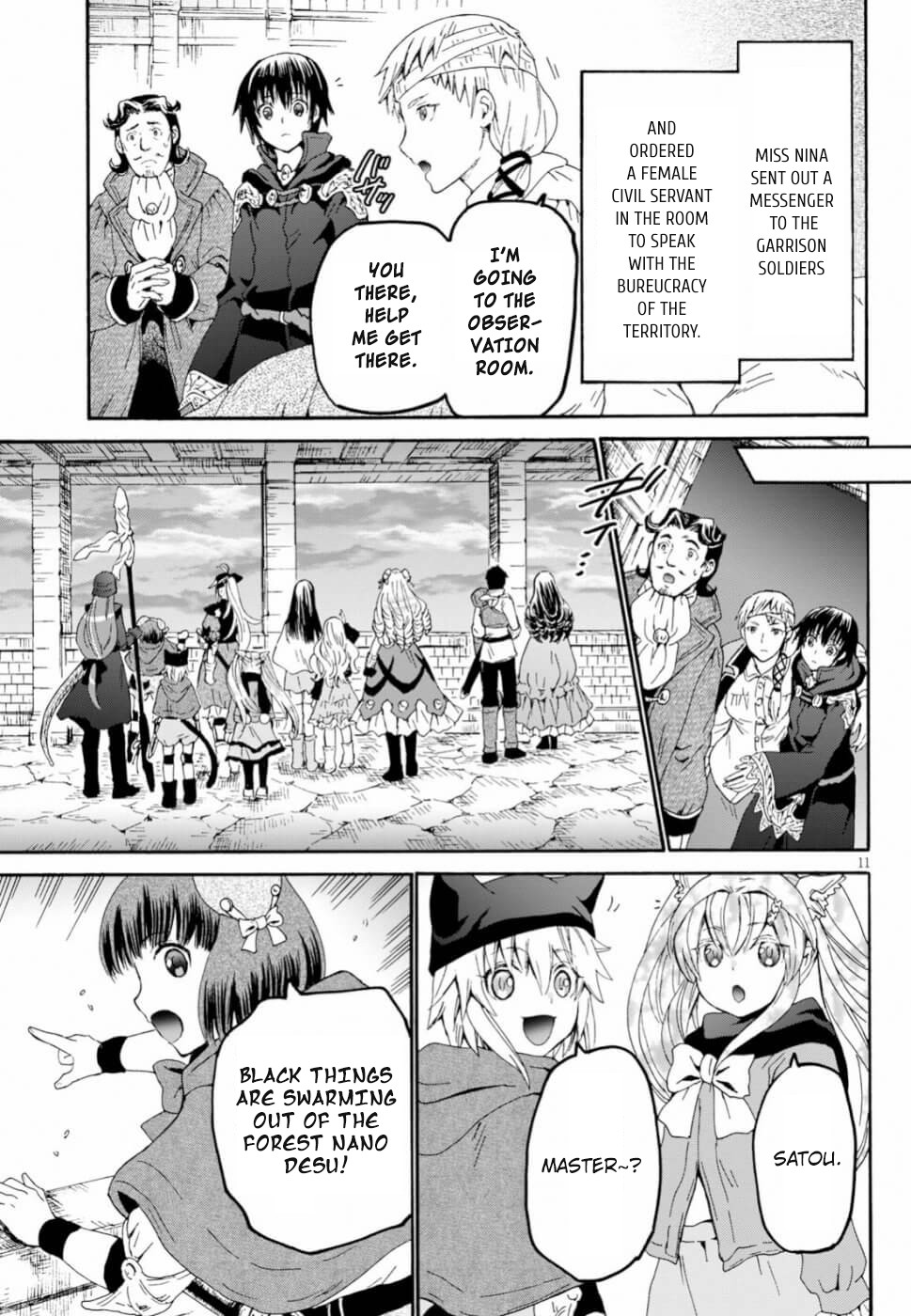 Death March kara Hajimaru Isekai Kyousoukyoku Chapter 60 - Page 10