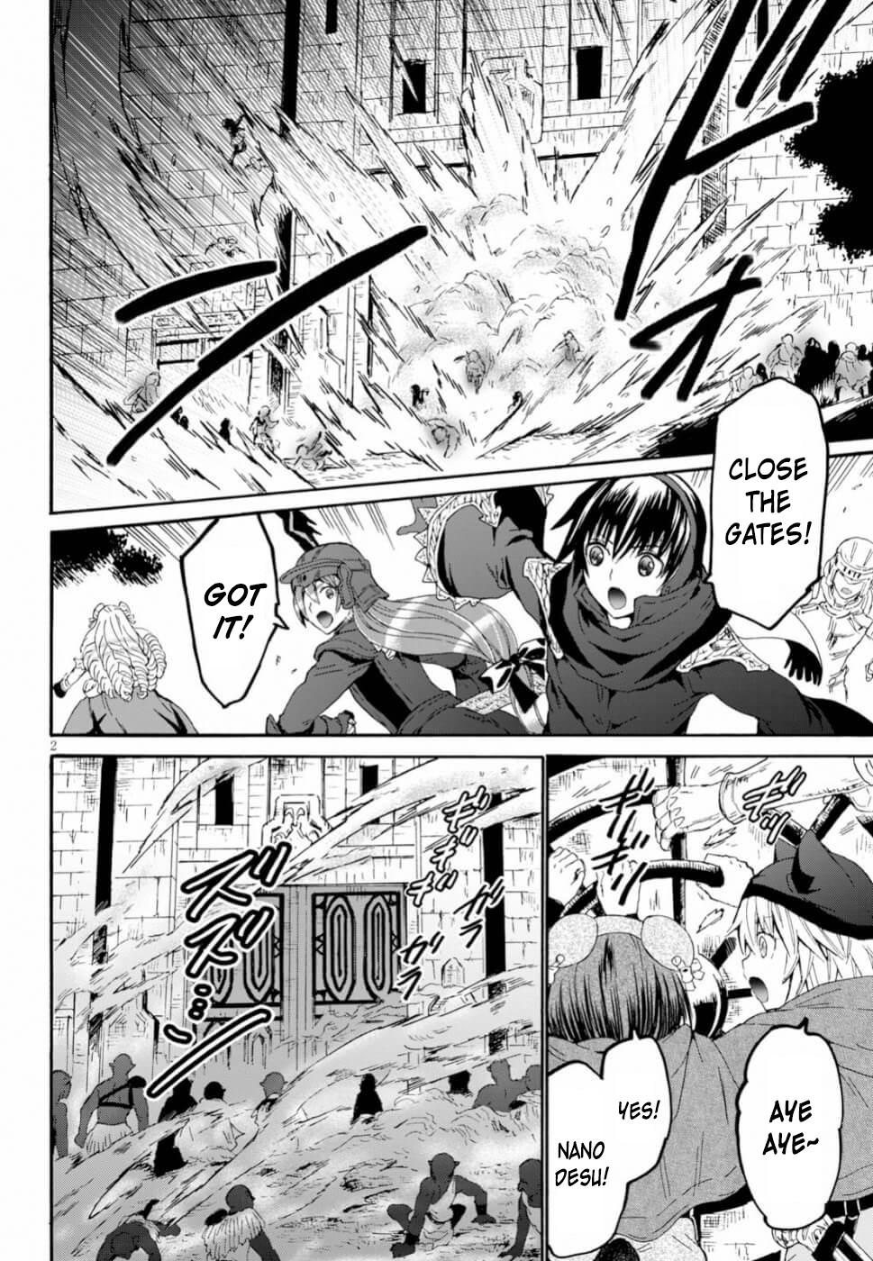 Death March kara Hajimaru Isekai Kyousoukyoku Chapter 61 - Page 2