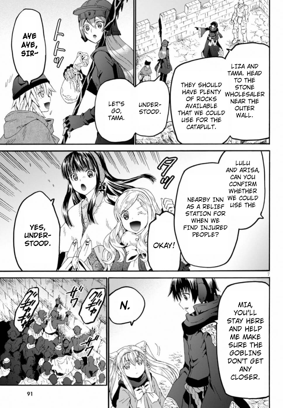 Death March kara Hajimaru Isekai Kyousoukyoku Chapter 61 - Page 6