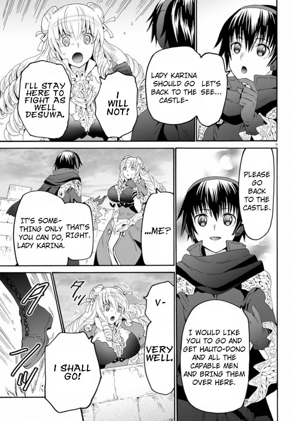 Death March kara Hajimaru Isekai Kyousoukyoku Chapter 61 - Page 8