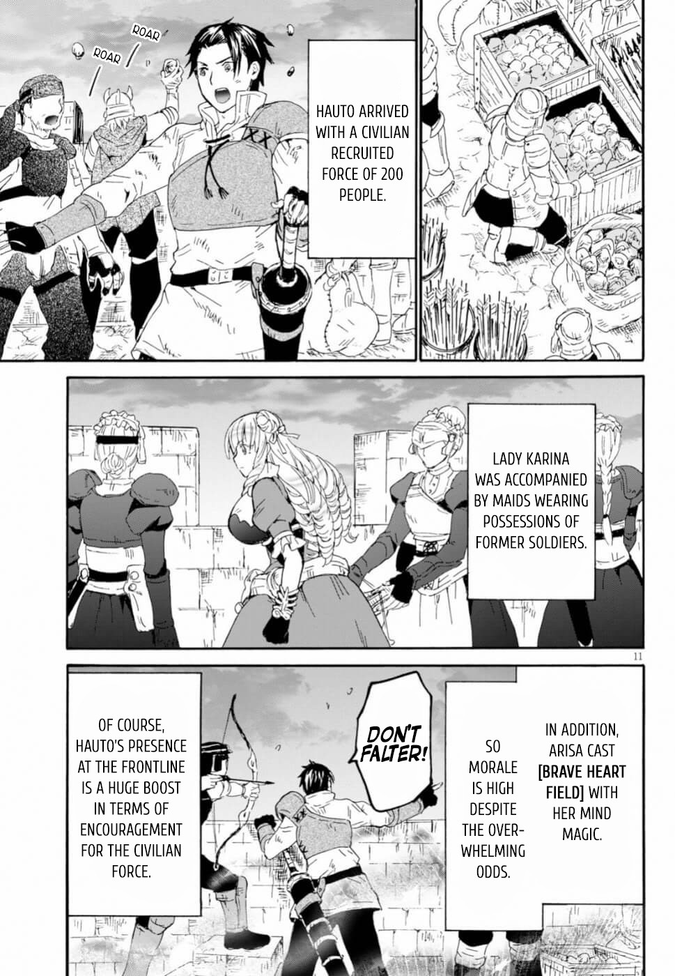 Death March kara Hajimaru Isekai Kyousoukyoku Chapter 61 - Page 10
