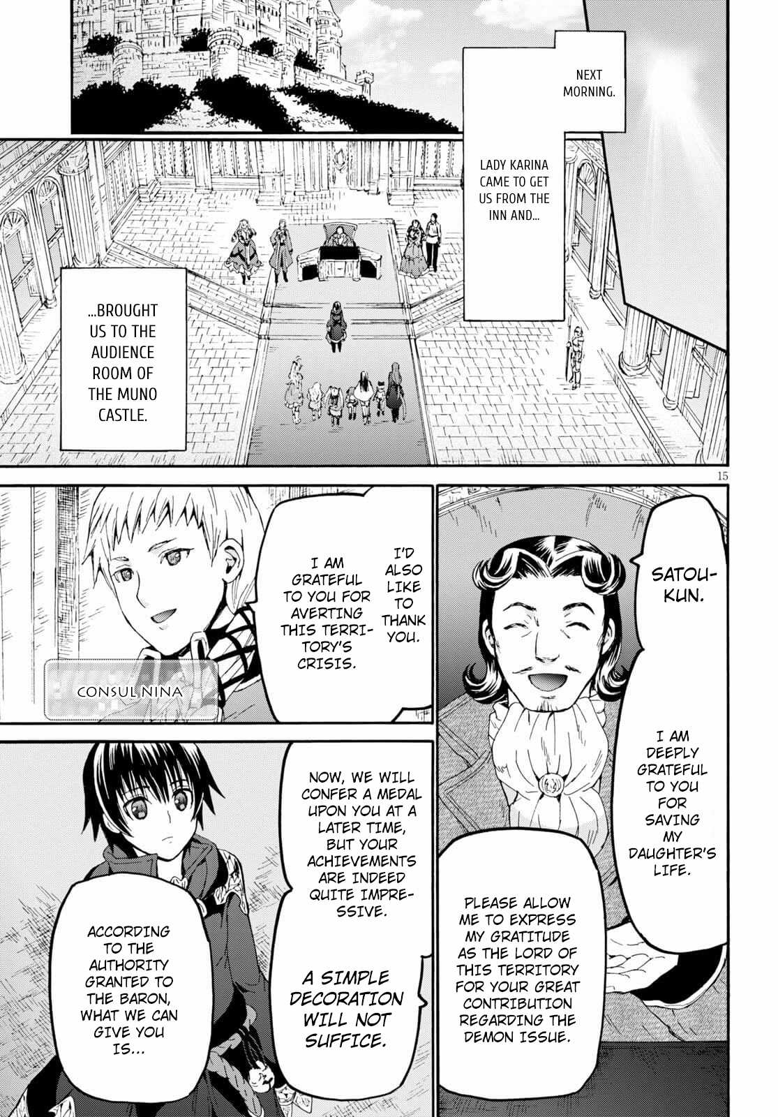 Death March kara Hajimaru Isekai Kyousoukyoku Chapter 64 - Page 14