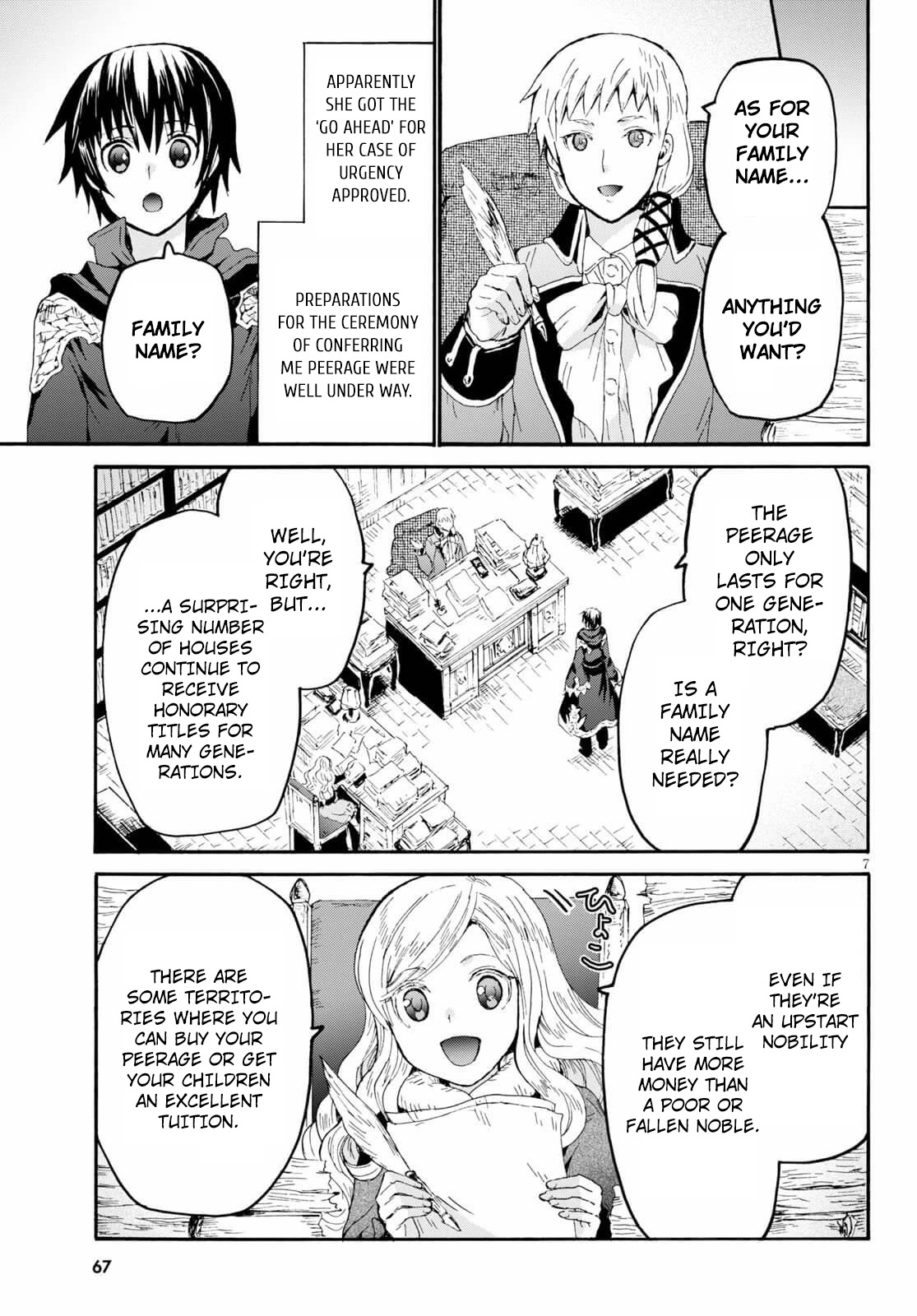 Death March kara Hajimaru Isekai Kyousoukyoku Chapter 65 - Page 6