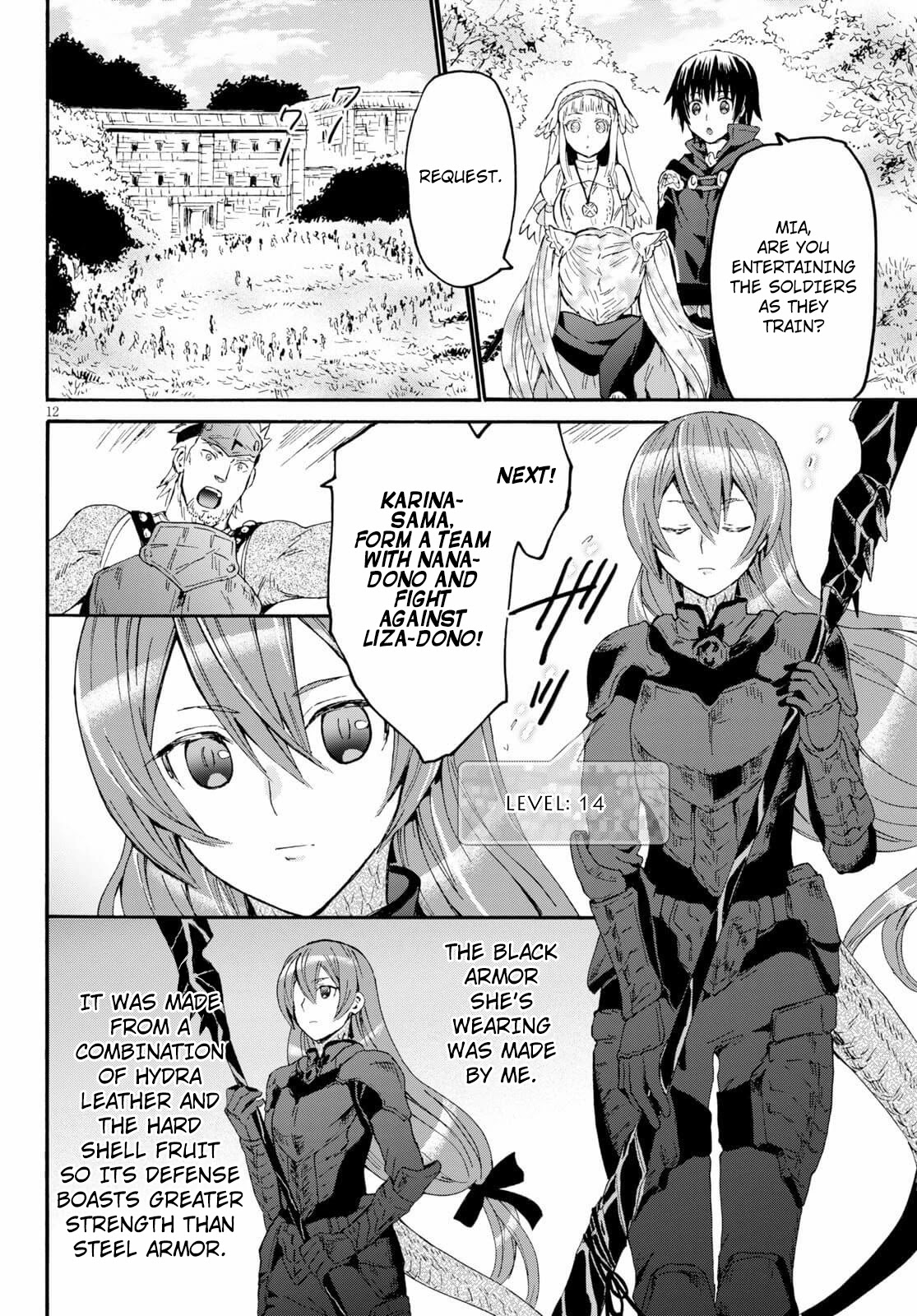 Death March kara Hajimaru Isekai Kyousoukyoku Chapter 67 - Page 12