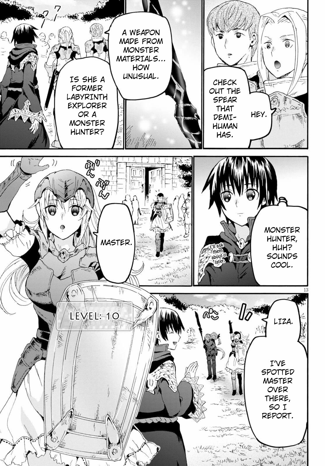 Death March kara Hajimaru Isekai Kyousoukyoku Chapter 67 - Page 13