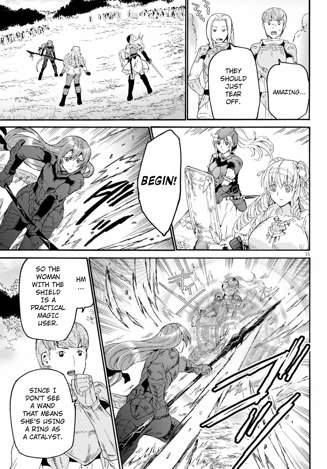 Death March kara Hajimaru Isekai Kyousoukyoku Chapter 67 - Page 15