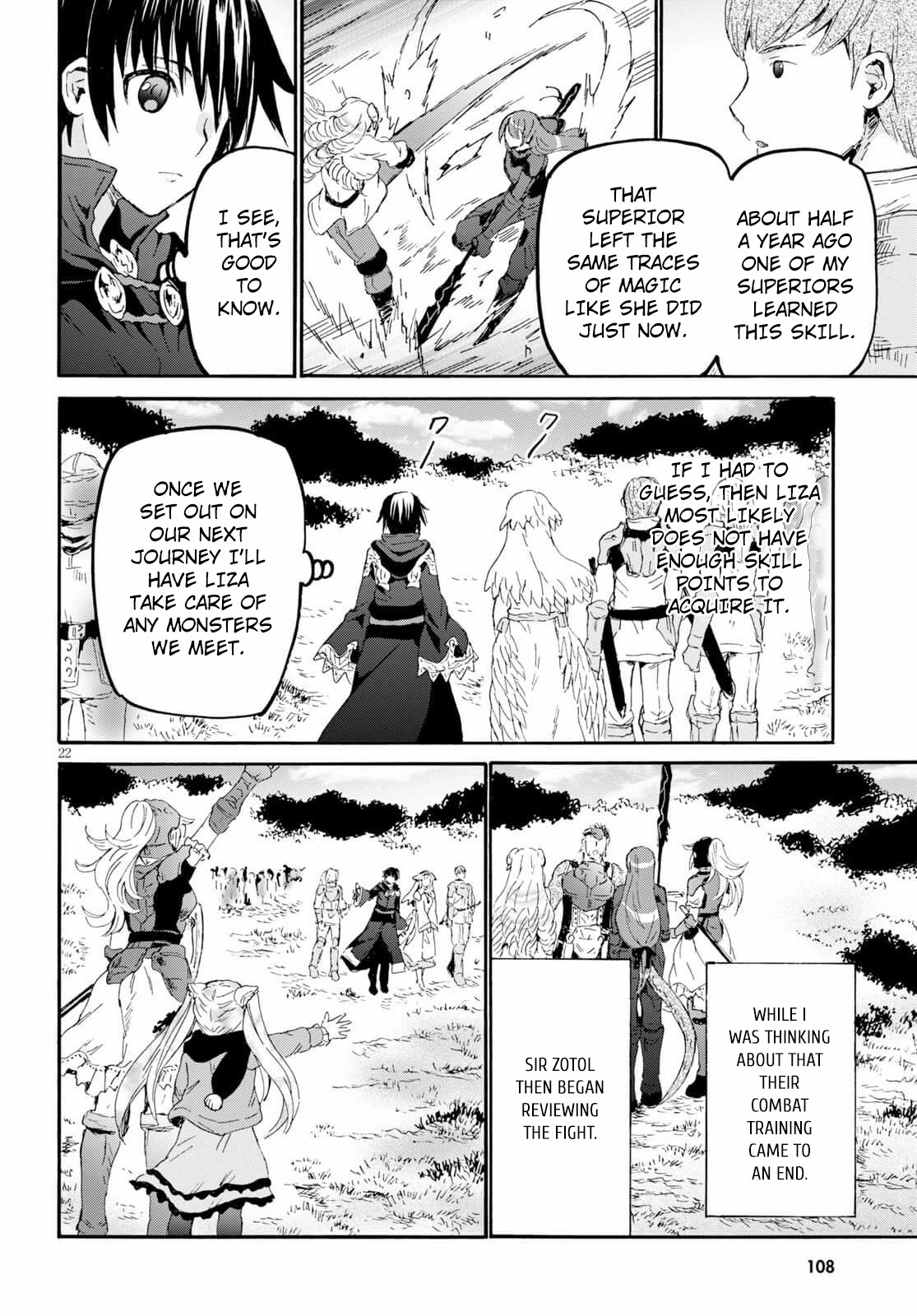 Death March kara Hajimaru Isekai Kyousoukyoku Chapter 67 - Page 21