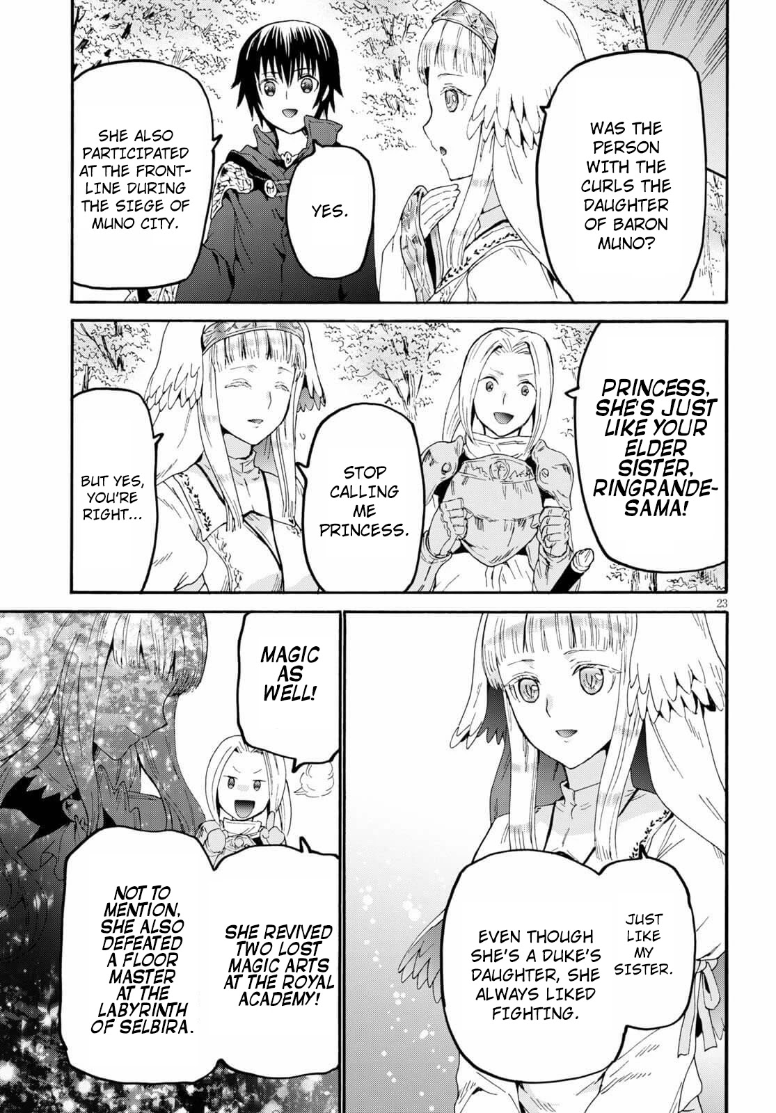 Death March kara Hajimaru Isekai Kyousoukyoku Chapter 67 - Page 22