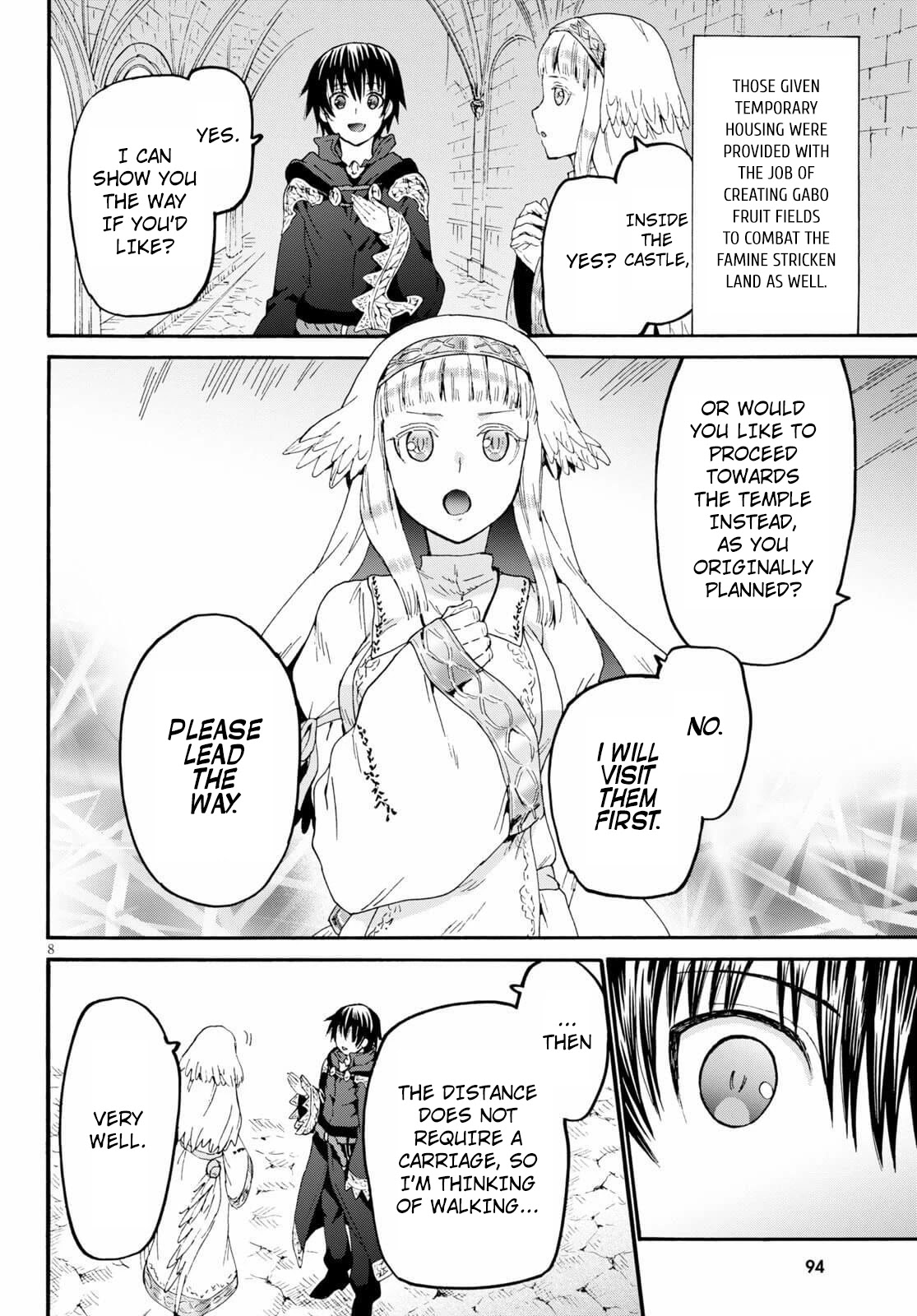 Death March kara Hajimaru Isekai Kyousoukyoku Chapter 67 - Page 8