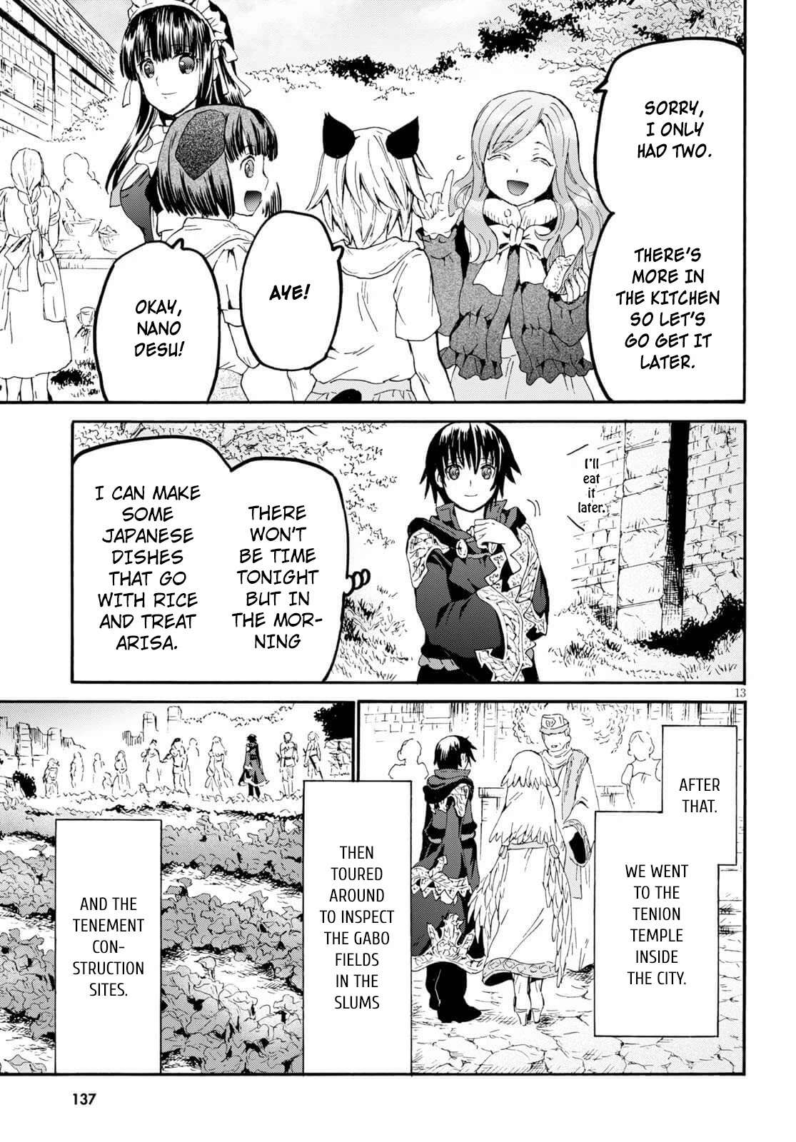 Death March kara Hajimaru Isekai Kyousoukyoku Chapter 68 - Page 13