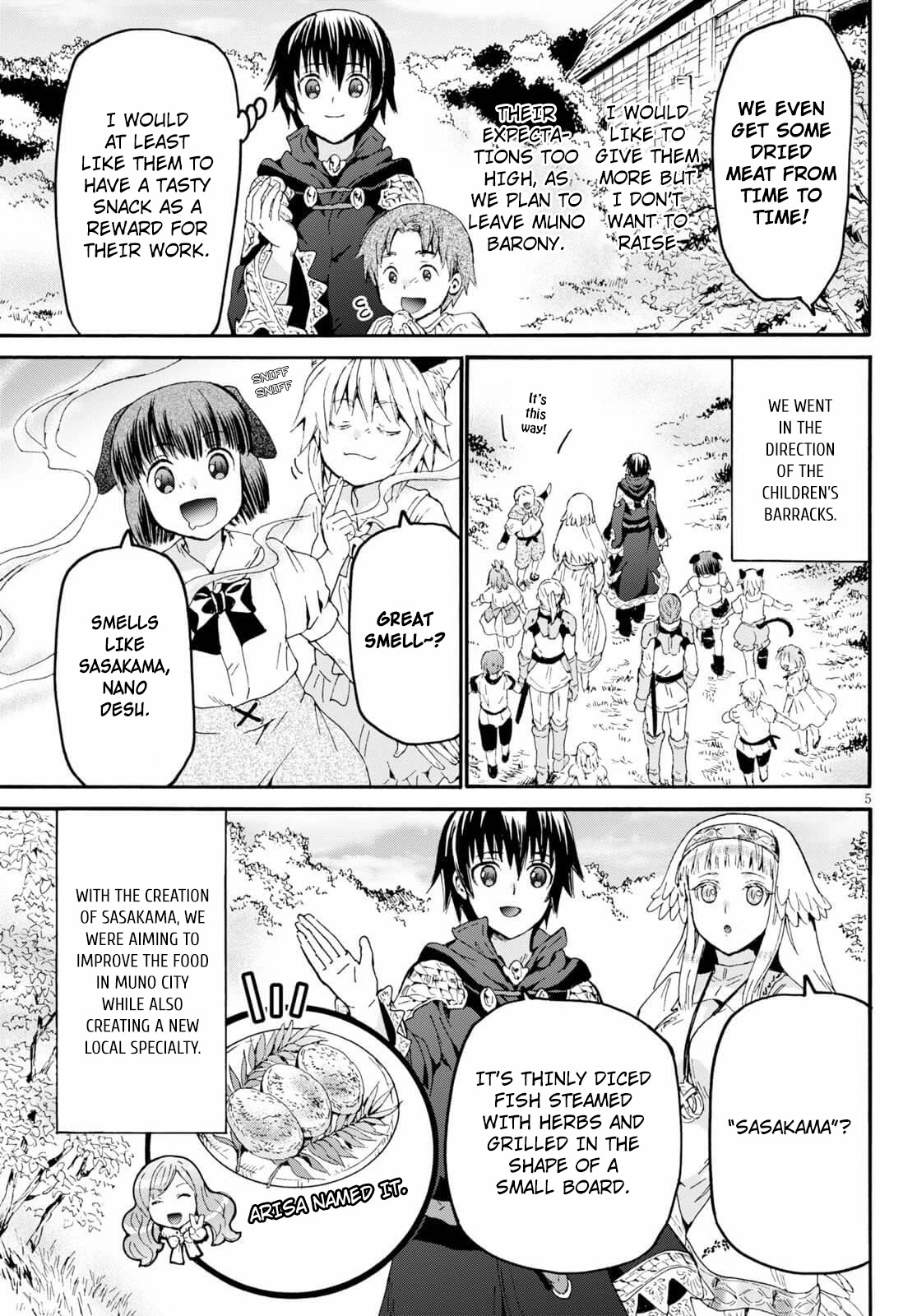 Death March kara Hajimaru Isekai Kyousoukyoku Chapter 68 - Page 5