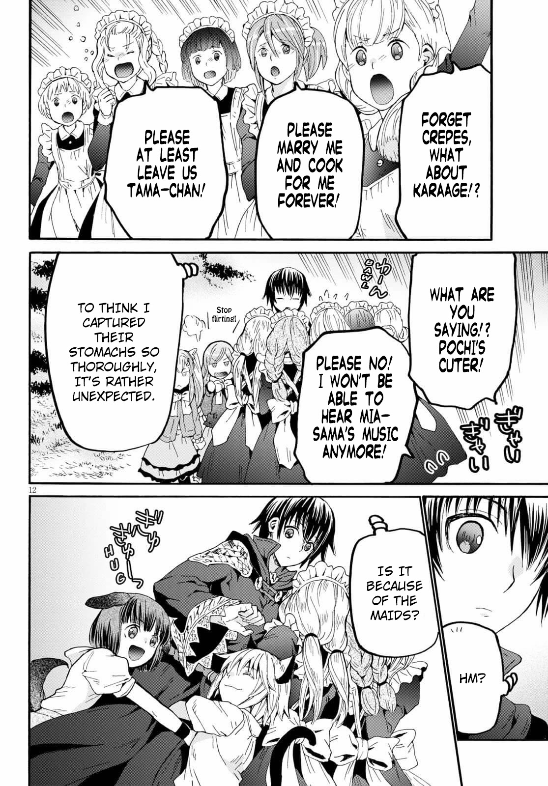 Death March kara Hajimaru Isekai Kyousoukyoku Chapter 69 - Page 12