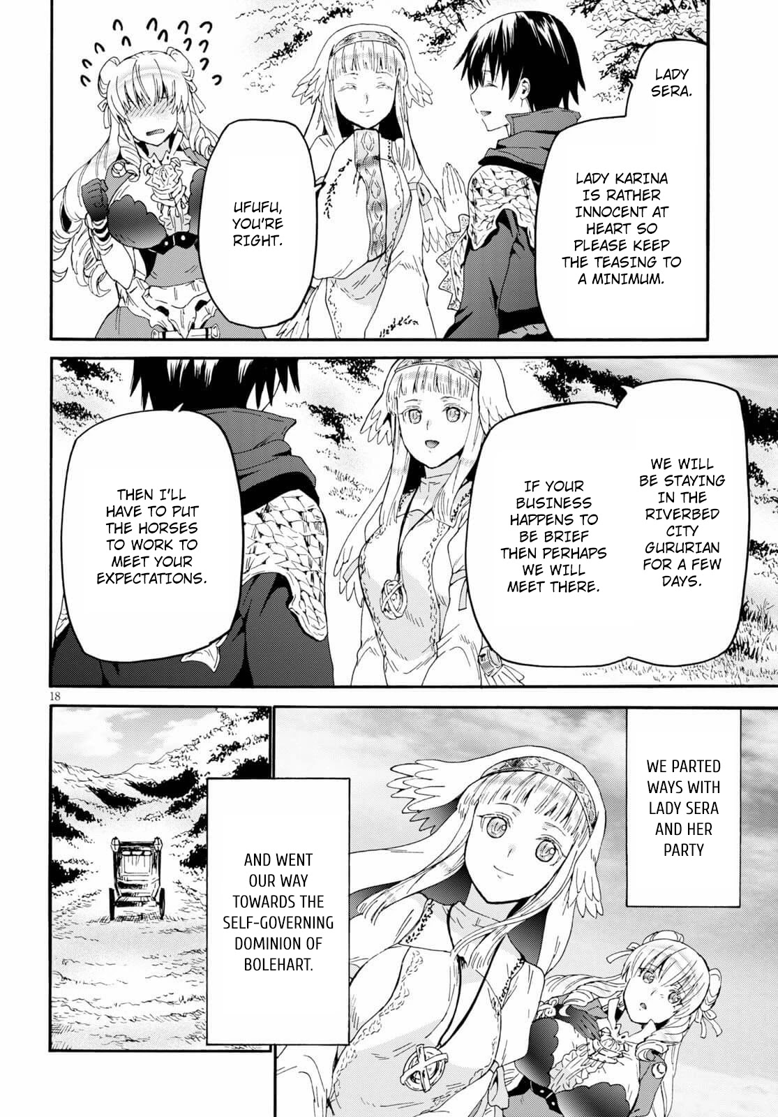 Death March kara Hajimaru Isekai Kyousoukyoku Chapter 69 - Page 17