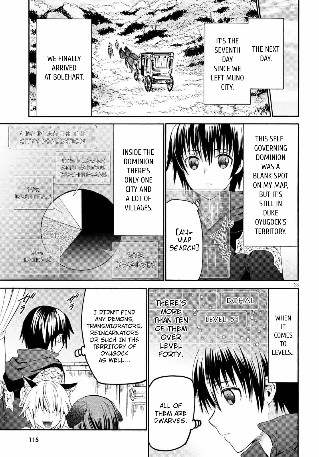 Death March kara Hajimaru Isekai Kyousoukyoku Chapter 69 - Page 22