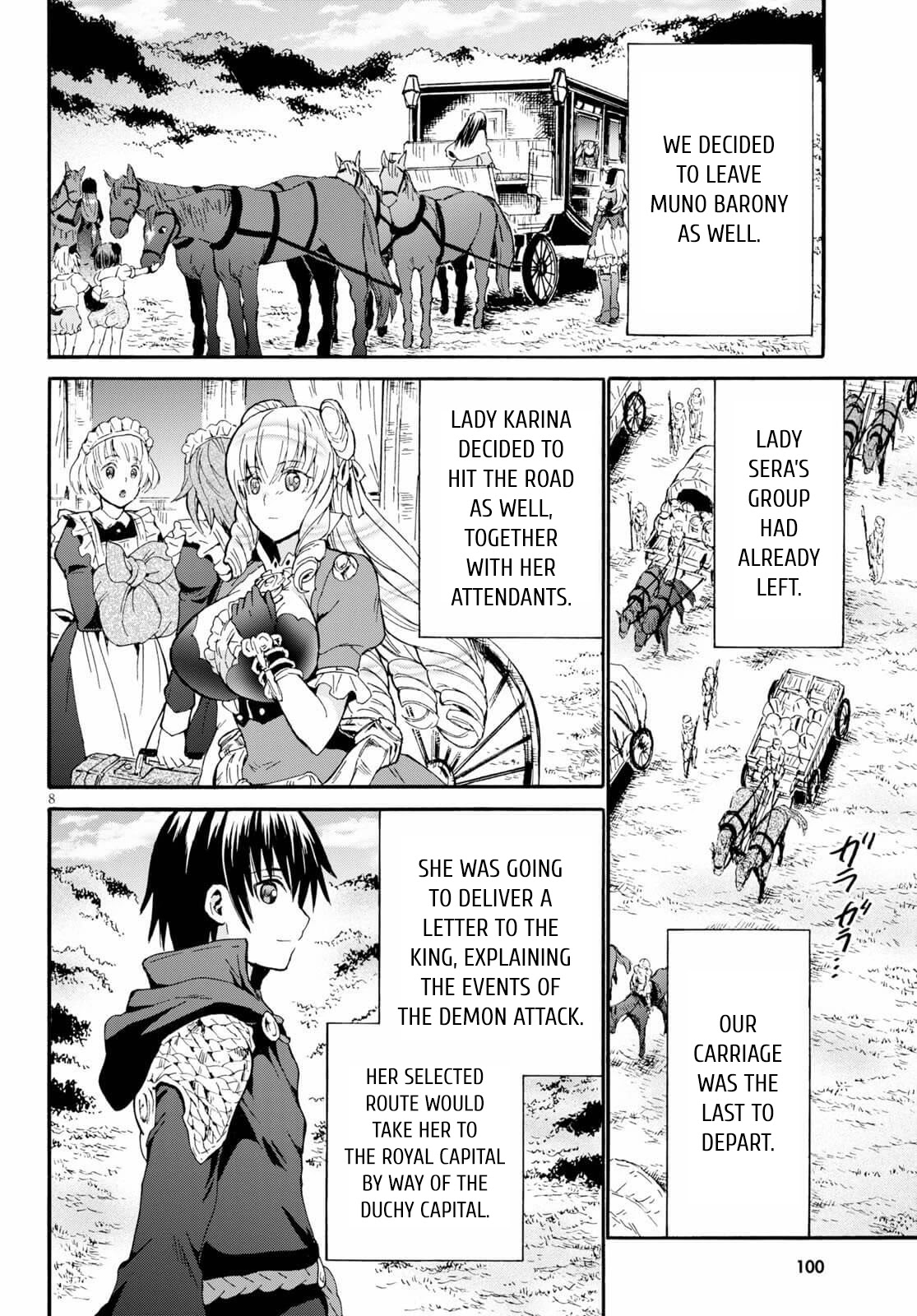 Death March kara Hajimaru Isekai Kyousoukyoku Chapter 69 - Page 8