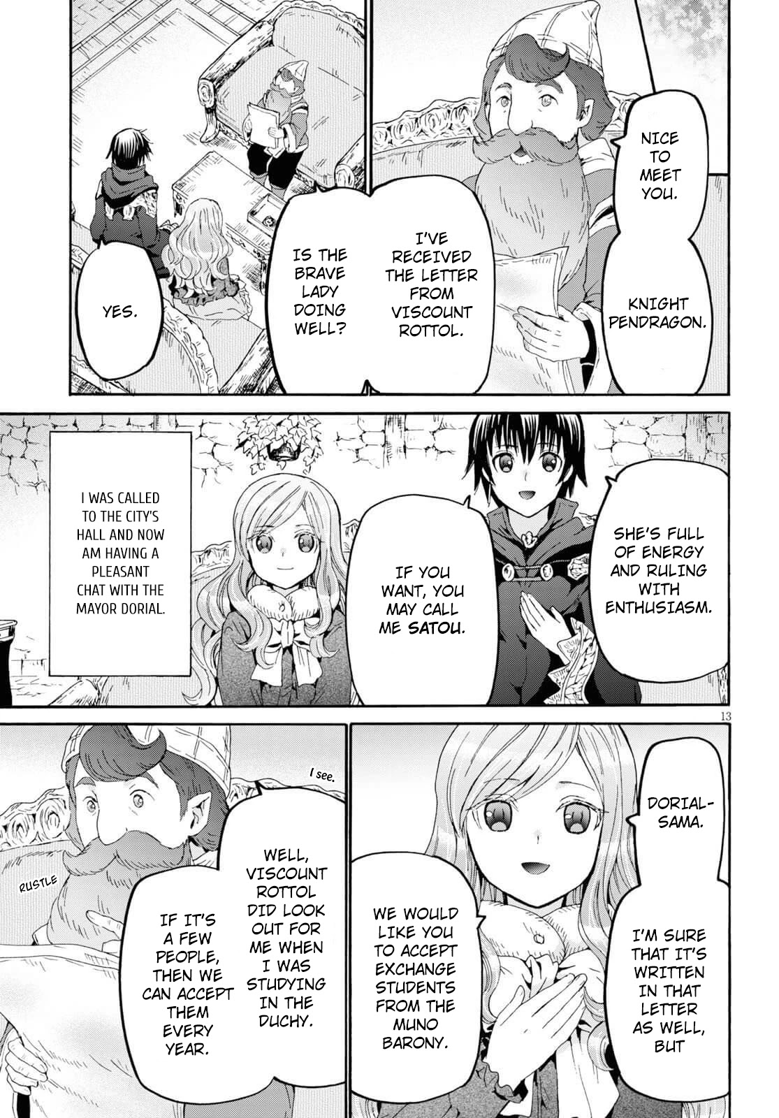 Death March kara Hajimaru Isekai Kyousoukyoku Chapter 70 - Page 12