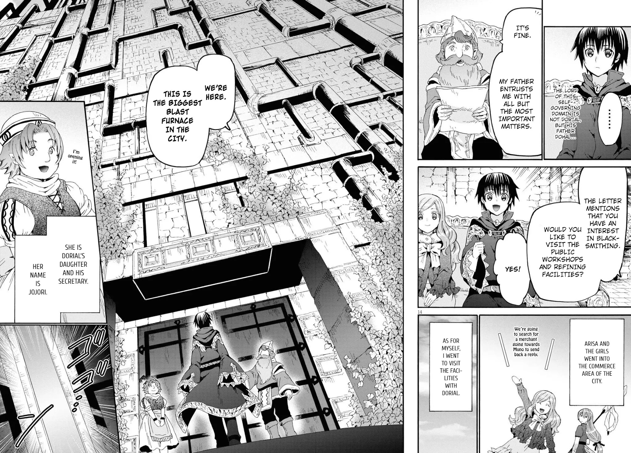 Death March kara Hajimaru Isekai Kyousoukyoku Chapter 70 - Page 13