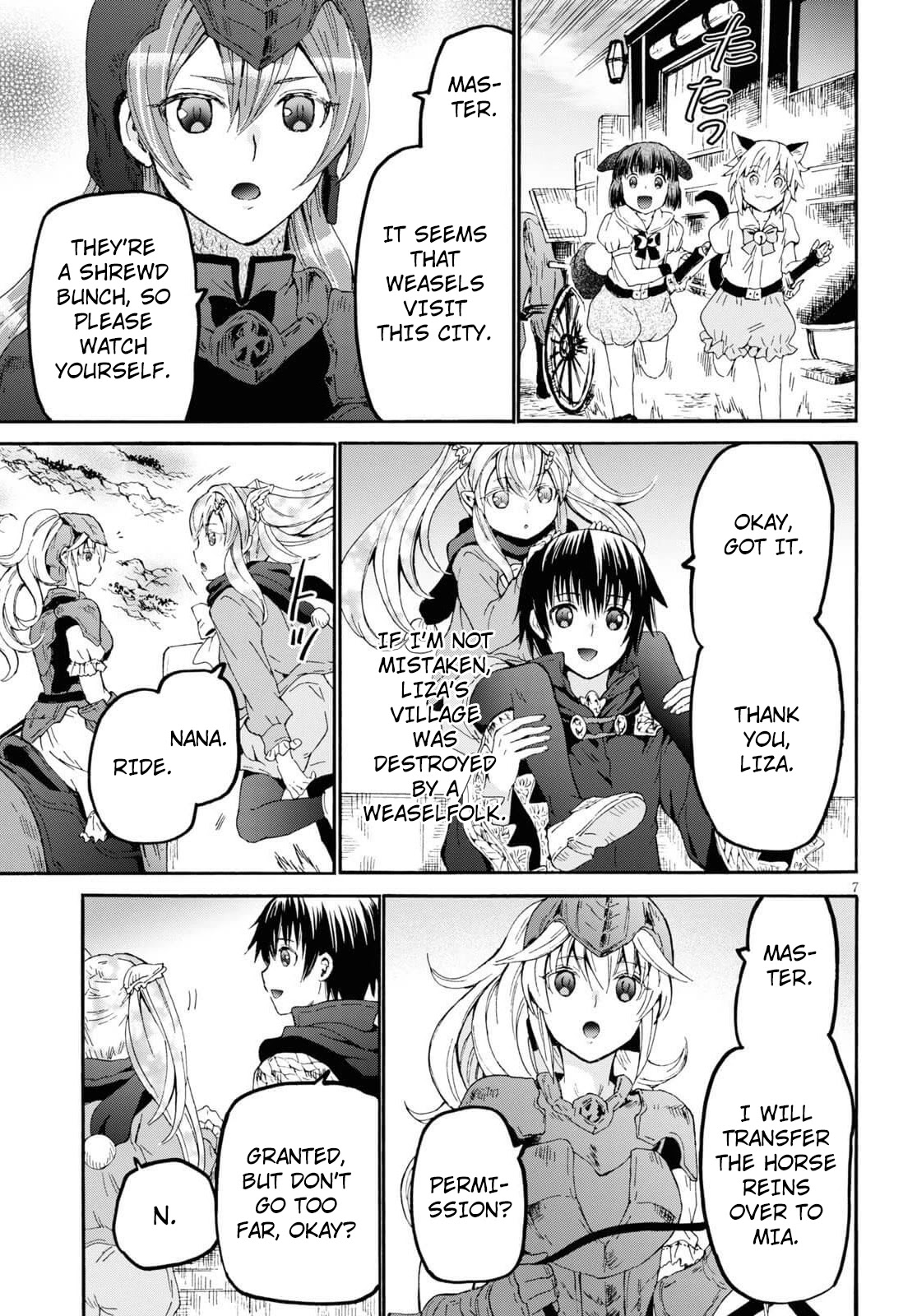 Death March kara Hajimaru Isekai Kyousoukyoku Chapter 70 - Page 6