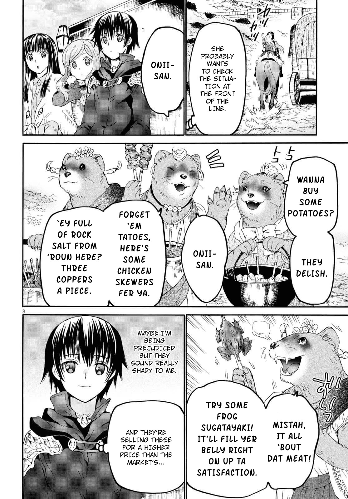Death March kara Hajimaru Isekai Kyousoukyoku Chapter 70 - Page 7