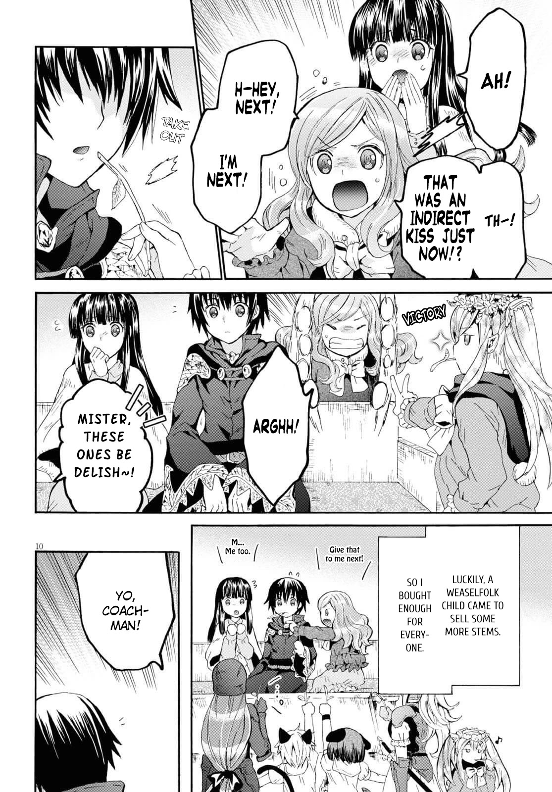Death March kara Hajimaru Isekai Kyousoukyoku Chapter 70 - Page 9