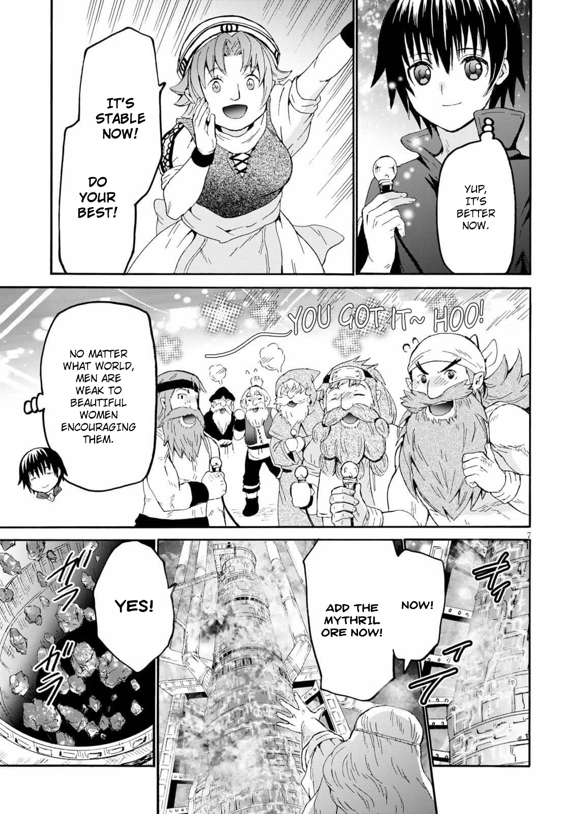 Death March kara Hajimaru Isekai Kyousoukyoku Chapter 71 - Page 7