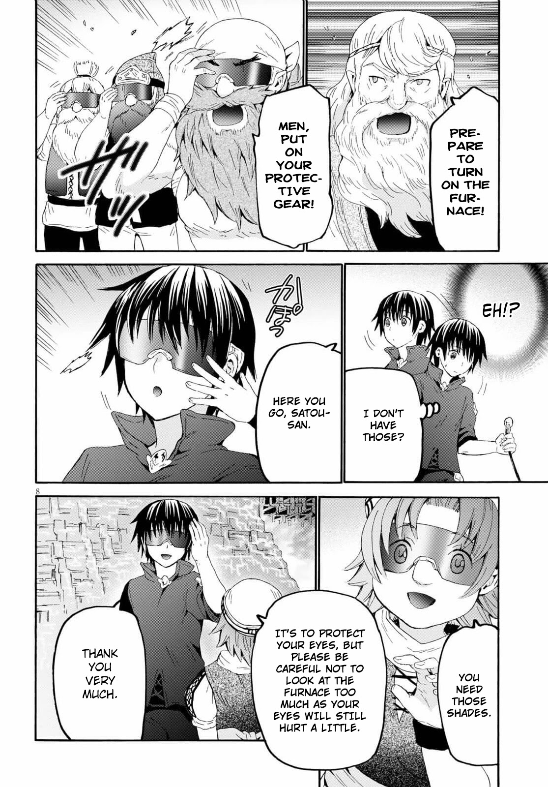 Death March kara Hajimaru Isekai Kyousoukyoku Chapter 71 - Page 8