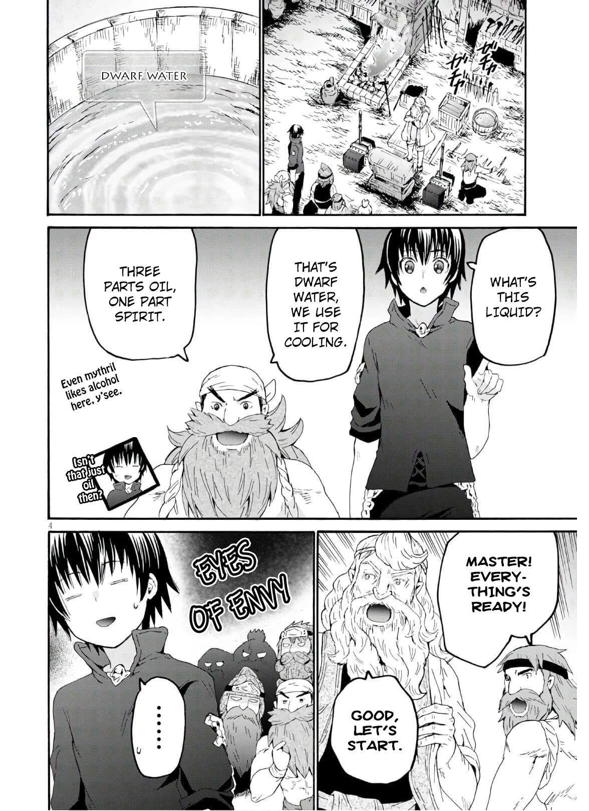 Death March kara Hajimaru Isekai Kyousoukyoku Chapter 72 - Page 5