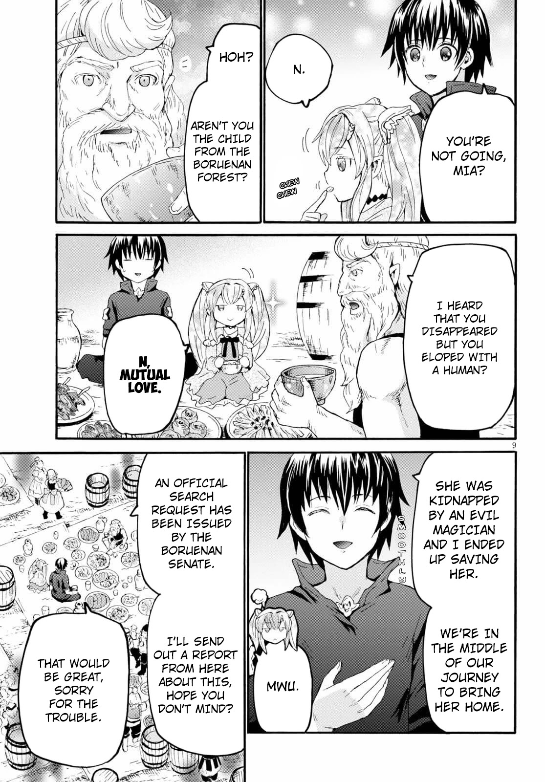 Death March kara Hajimaru Isekai Kyousoukyoku Chapter 73 - Page 11