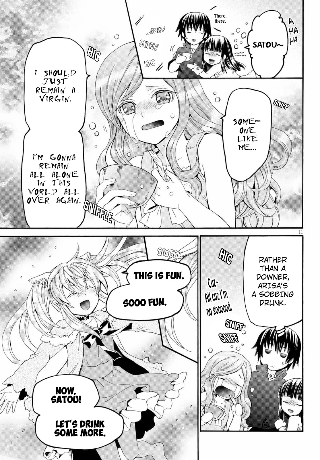 Death March kara Hajimaru Isekai Kyousoukyoku Chapter 73 - Page 13