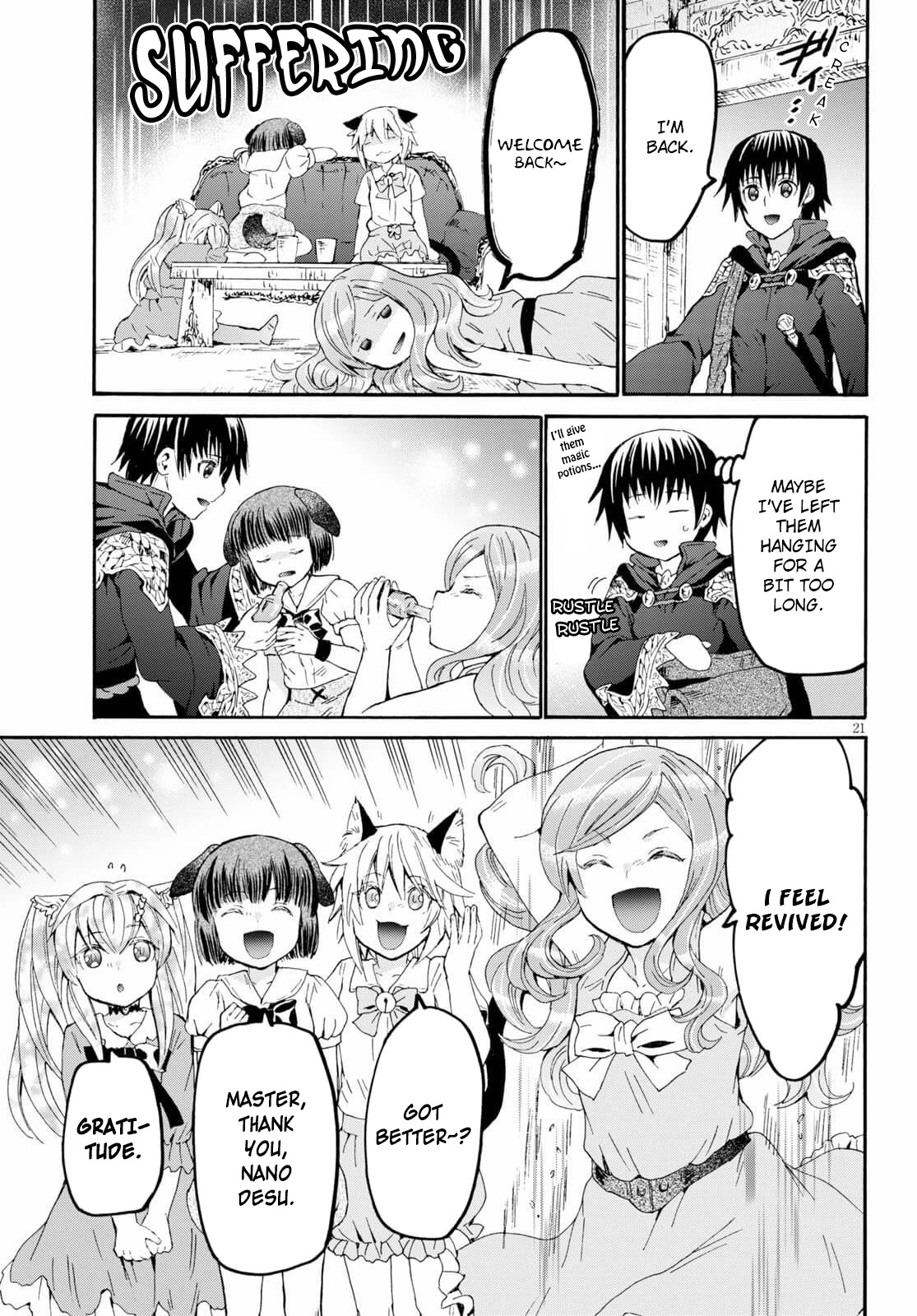 Death March kara Hajimaru Isekai Kyousoukyoku Chapter 73 - Page 22