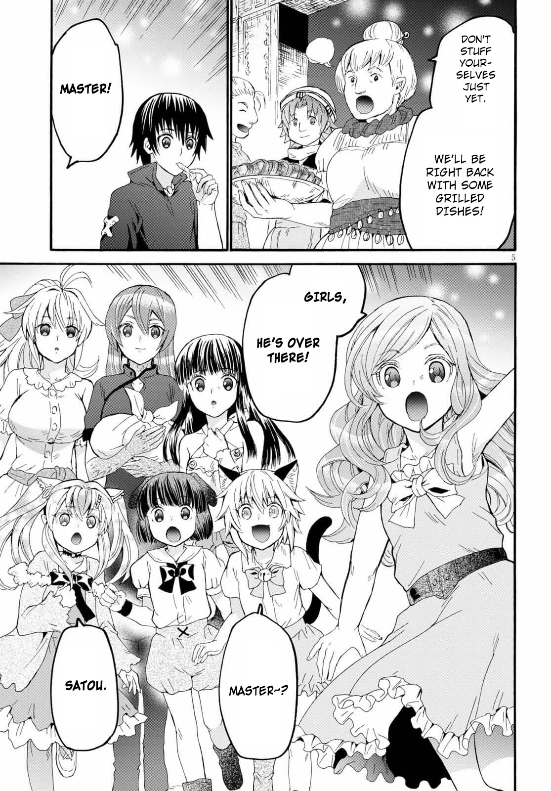 Death March kara Hajimaru Isekai Kyousoukyoku Chapter 73 - Page 7