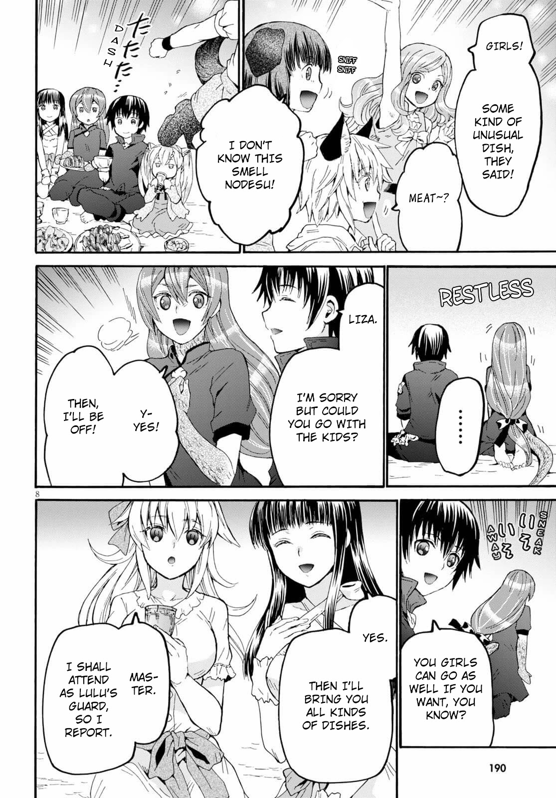 Death March kara Hajimaru Isekai Kyousoukyoku Chapter 73 - Page 10