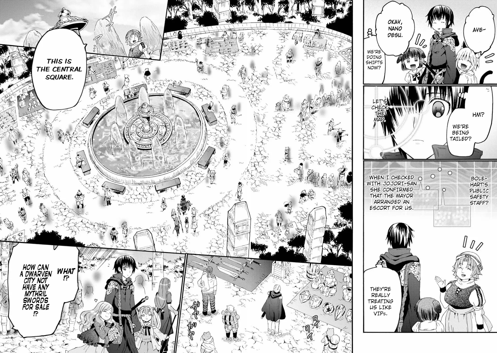 Death March kara Hajimaru Isekai Kyousoukyoku Chapter 74 - Page 2